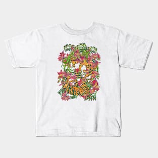 Sleeping Tigers Kids T-Shirt